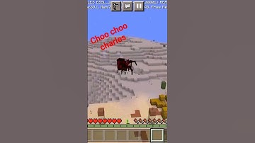 Choo Choo Charles Minecraft Horror