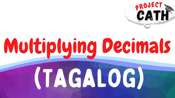 Multiplying Decimals | Tagalog Tutorial Video