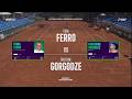 Fiona Ferro (FRA) vs Ekaterine Gorgodze (GEO) - Game, Set, Match