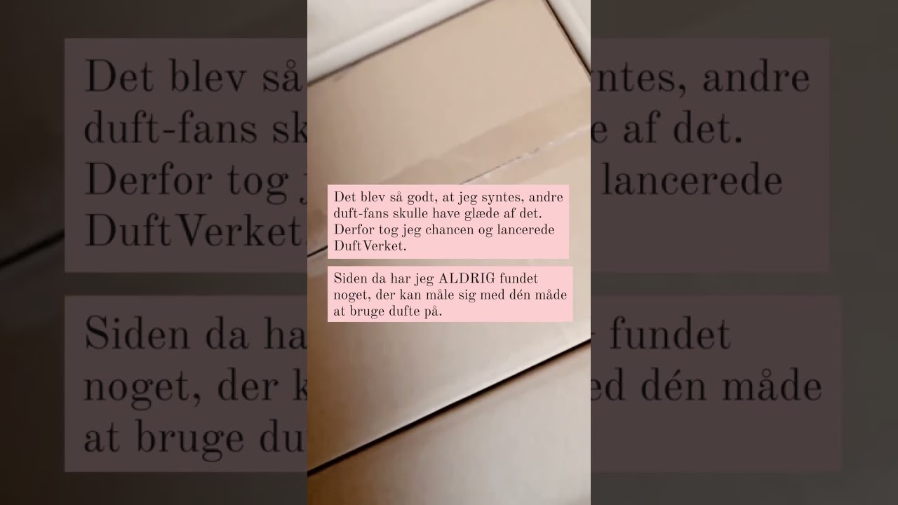 📢 Kalder alle duftnørder 🤓 KÆMPE nyhed er på vej 😍 Iiiiihhhh 👏👏👏 Det kilder i maven af