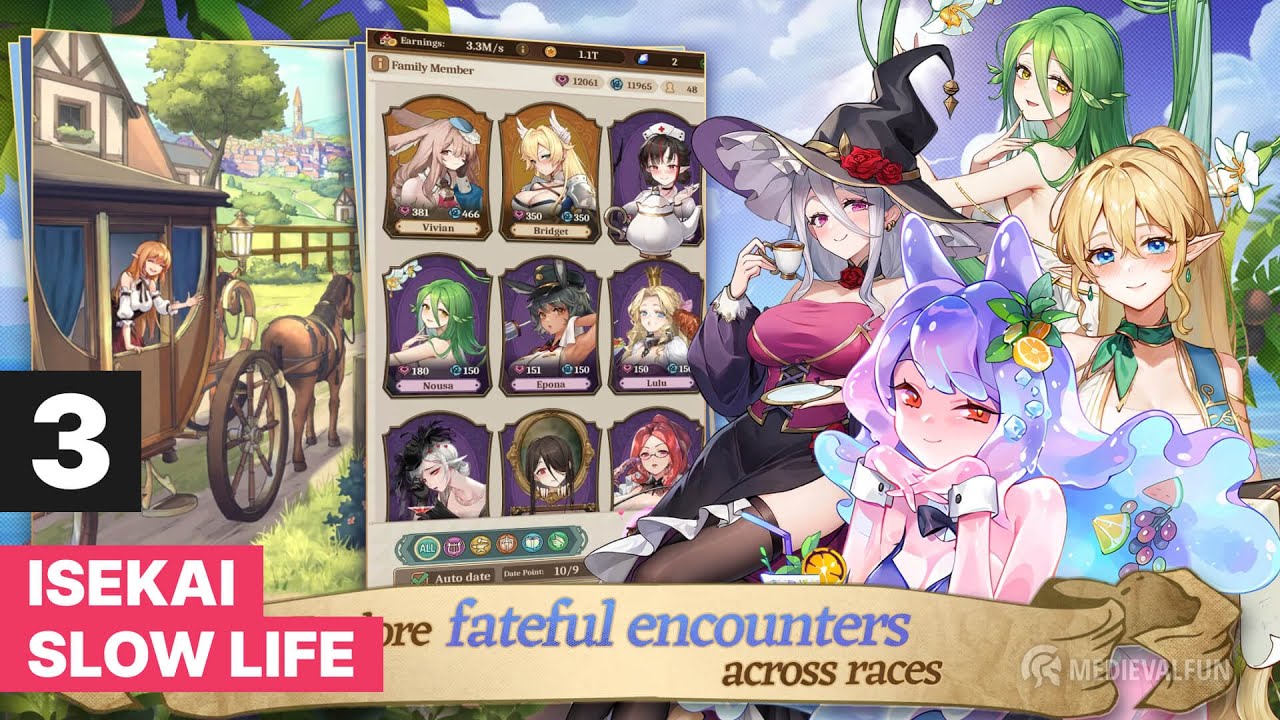 Isekai Slow Life Gameplay Part 3 Walkthrough Guide (Fellows Unlocked