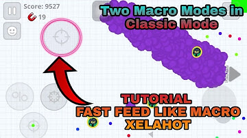 BUTTON FEED ORIGINAL TO MACRO XELAHOT ⚙️ (Agar.io Mobile)
