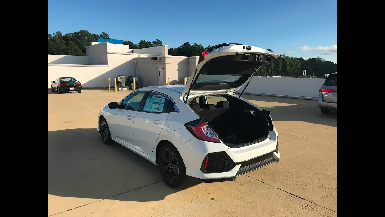 New 2017 Honda Civic EX Hatchback! - YouTube