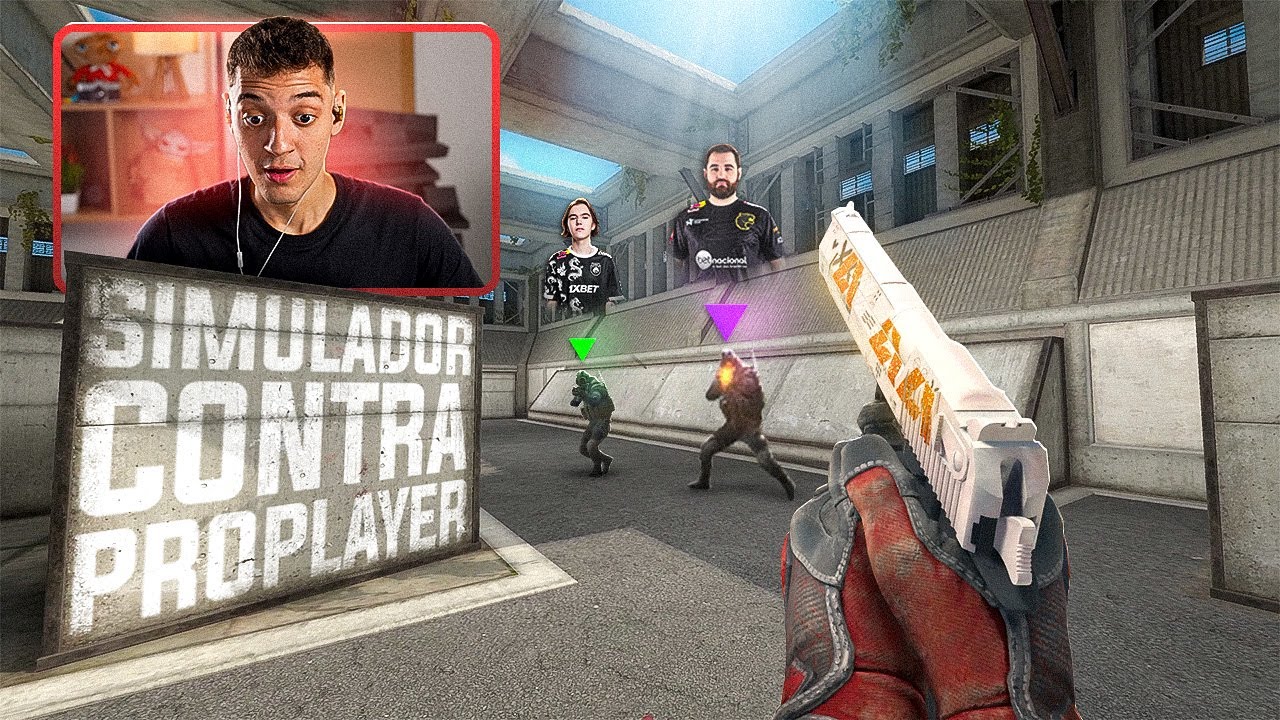 GENIAL! LANÇOU MAPA que SIMULA como é JOGAR CONTRA PROPLAYER no CS 2 ...