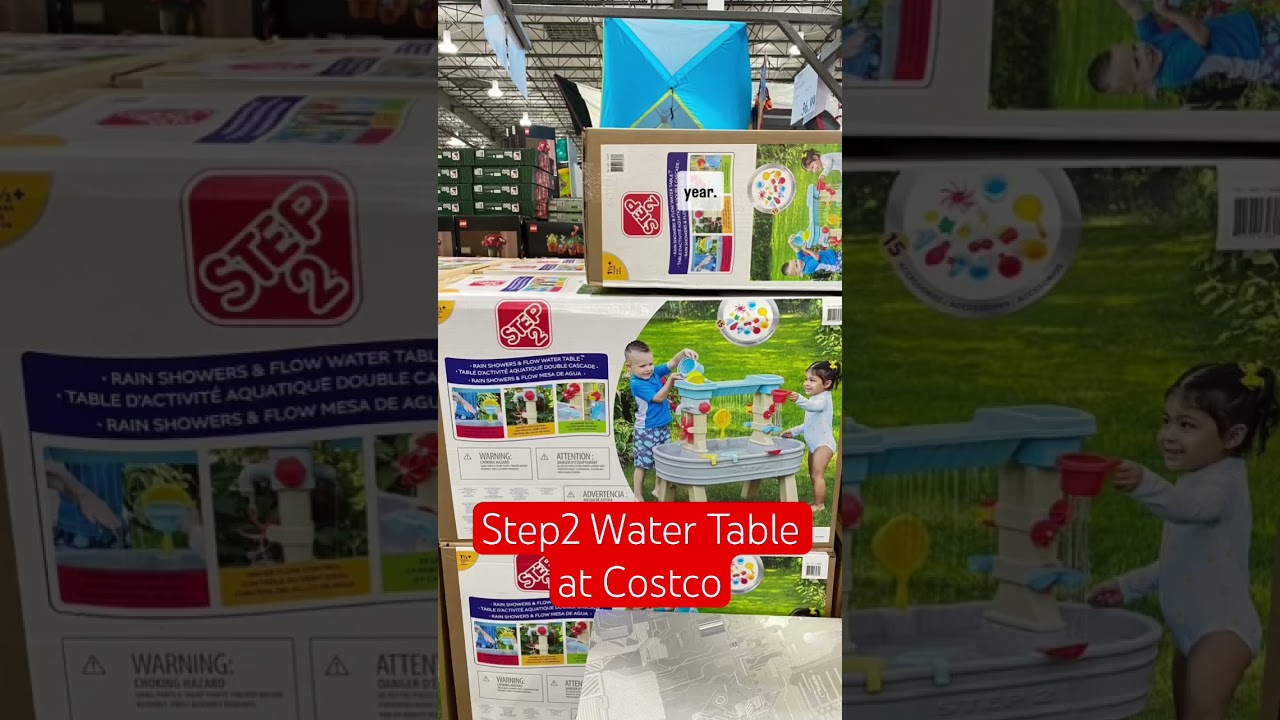 Step2 water table at Costco - great to keep toddlers busy and outside in summer 