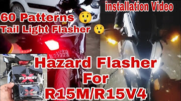 Yamaha R15M Hazard Flasher Installation | R15M Modification | Hazard Flasher Installed on R15V4