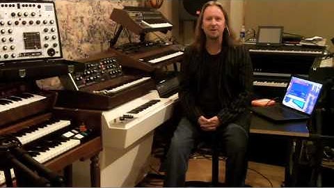 IK Multimedia SampleMoog - with Erik Norlander, and check out the real "Wall of Doom" Moog too!