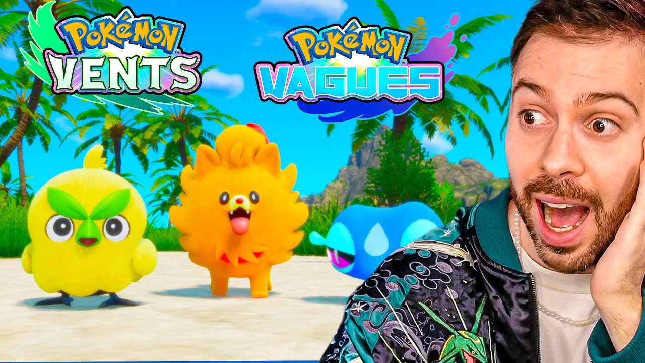 POKEMON VENTS ET VAGUES - REACT Pokémon Presents 30 ans