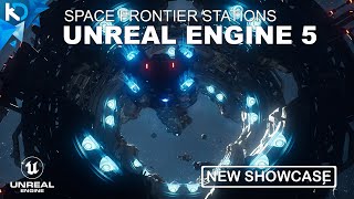 Space Frontier Stations - 1.1 Update - Unreal Engine 5 #GameDev #UE5 screenshot 5