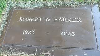 Bob Barker New Gravestone Forest Lawn Hollywood Hills Los Angeles California USA November 6, 2023