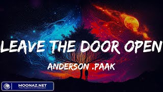 Leave the Door Open - Anderson .Paak (Lyrics) | Imagine Dragons, Tones and I, (Mix)