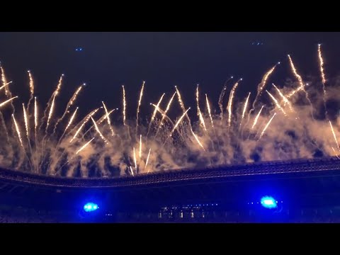 Tokyo 2020: Fireworks at Olympic stadium in Tokyo for Opening Ceremony of games