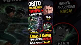 Inilah Bukti Obito Bisa Pakai Kamui Tanpa Mangekyo Sharingan 🤯