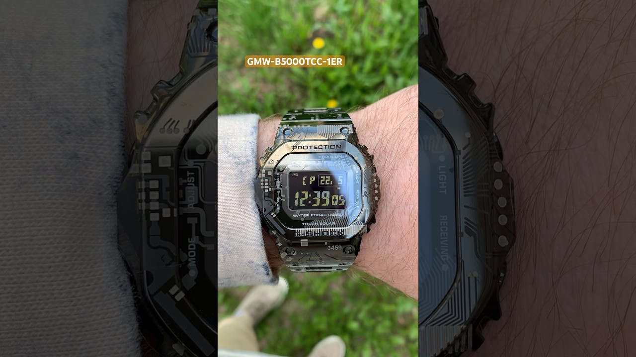 Premium Titanium Casio G-Shock GMW-B5000TCC-1ER