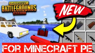 Pubg Mod For Minecraft Pe | How To Play Pubg Mobile On Minecraft | Minecraft me pubg kaise khele screenshot 3