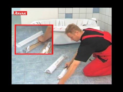 RAVAK telepítési videó - akrilkádak