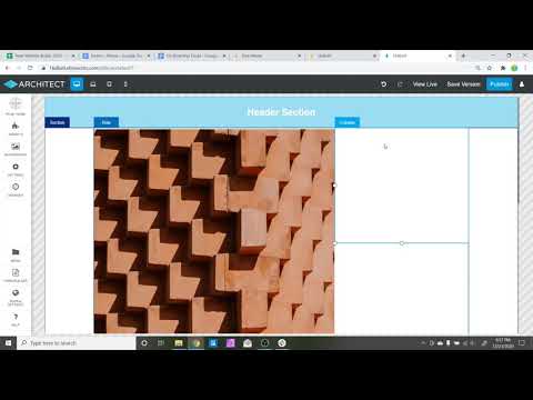 Sections, Rows, Columns - Image Widget