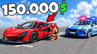 ❄️ KRADNĘ DROGIE AUTA?! KONIEC BYCIA TAKSÓWKARZEM | BeamNG Drive |