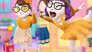 TALKING TOM ANGELA 2😻💃🐱: UP GAME 2023 PART 8 || WALKTHROUGH, IOS, ANDROID GAMEPLAY, MOBILE GAME