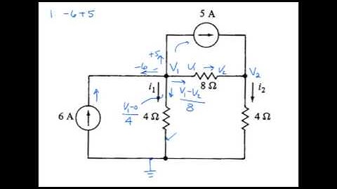 dc: Node Voltage Example #1