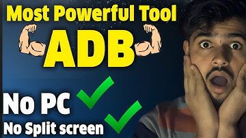 How To Use ADB Commands Android | Without PC | Access ADB Shell in Android |