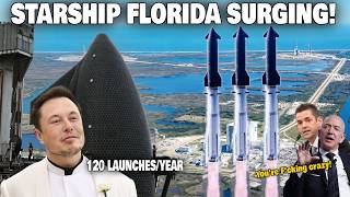 SpaceX’s Master Plan for 120 Starship SOARING at the CAPE— Florida Isn’t Ready
