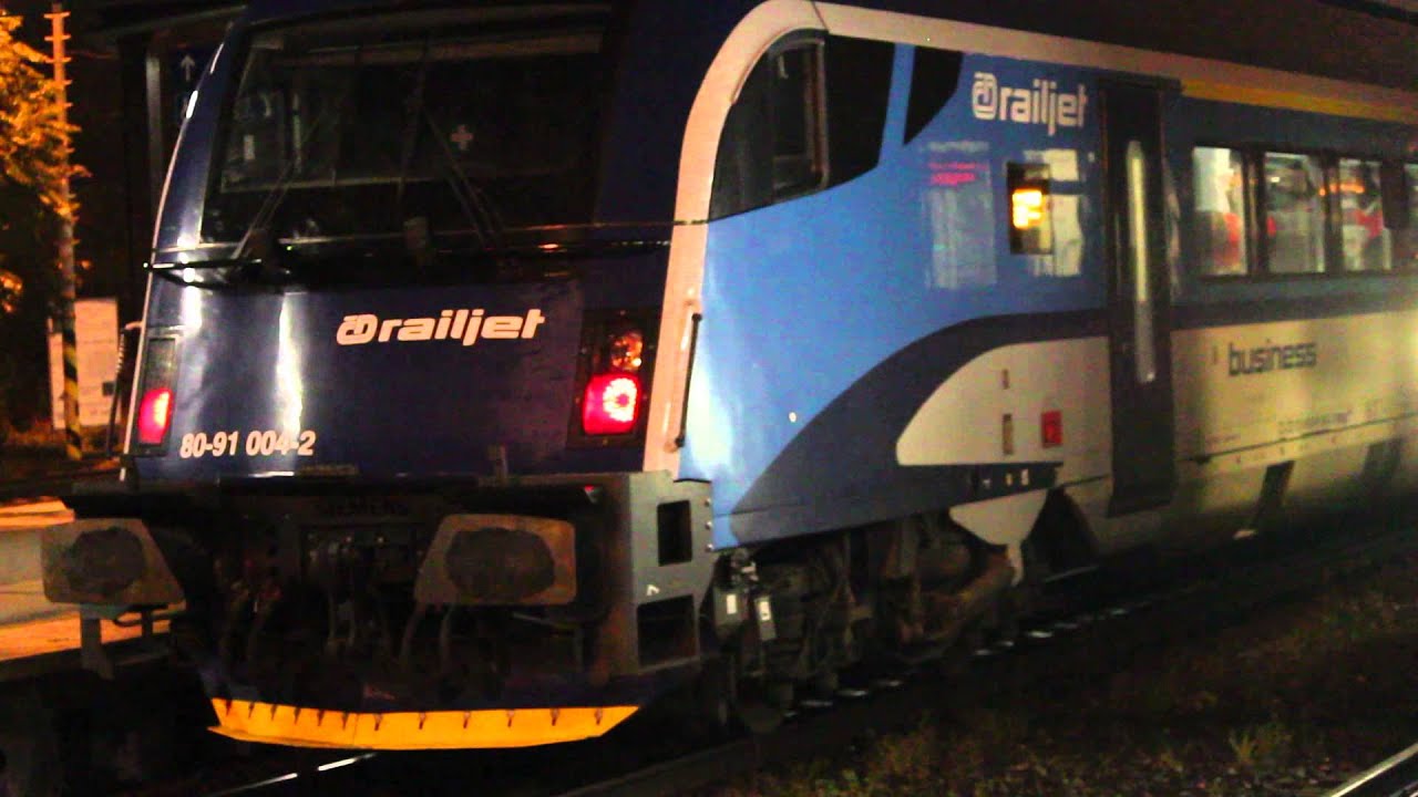 Railjet rj 575 Leoš Janáček Kolín 15.10.2015
