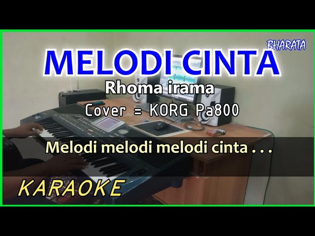 MELODI CINTA - Rhoma irama - KARAOKE - Cover Pa800 class=