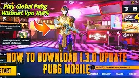 HOW TO UPDATE PUBG MOBILE VER 1.3.0 WITHOUT VPN🔥 | Direct MediaFire Link💯💯 | RedexN Gaming