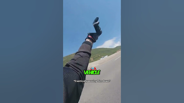 🚴‍♂️🔥 Biker Spots Pickup Fire and Saves the Day! 🚗💨