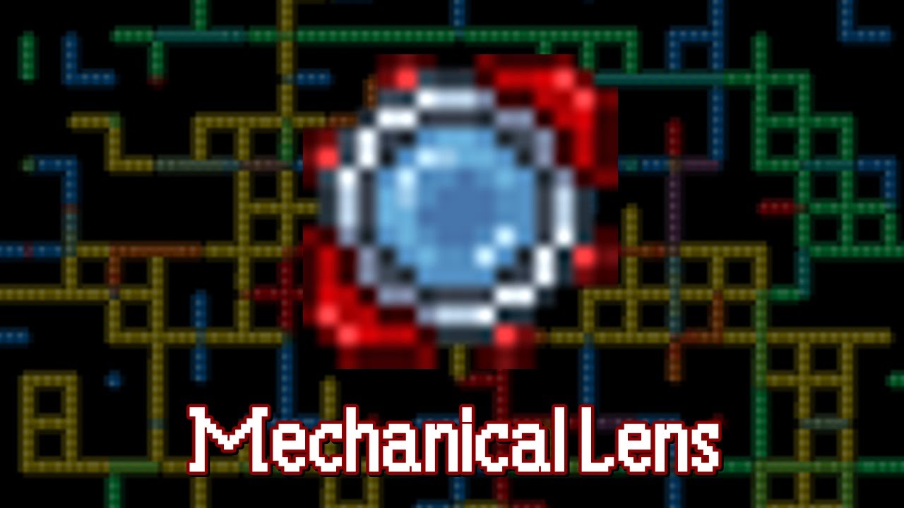 Terraria (ไทย) Mechanical Lens ตาทิพย์เห็นทุกวงจรไฟฟ้า กับดักสิบอัน