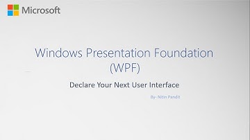 Windows Form Vs WPF Windows