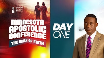 MINNESOTA APOSTOLIC CONFERENCE || DAY 1 ||DR. AROME OSAYI|| RCN MINNESOTA ||12TH DECEMBER 2025