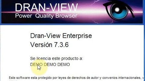 2.  Menús e interface - Dran-View 7
