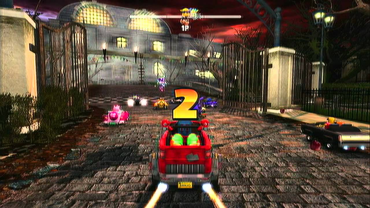 Sonic & Sega All-Star Racing: Roulette Road and Deadly Route (Banjo and Kazooie)