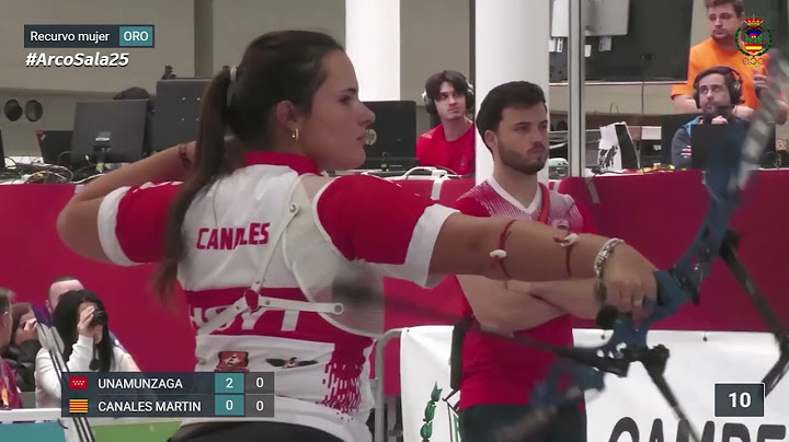 VALLADOLID FEB'25 - FINAL RECURVO MUJERES - CAMPEONATO ESPAÑA ARCO RECURVO y COMPUESTO SALA 2025