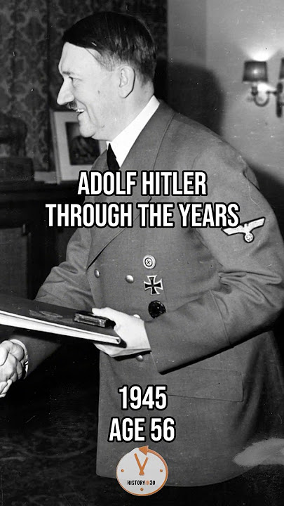 Adolf Hitler Through The Years