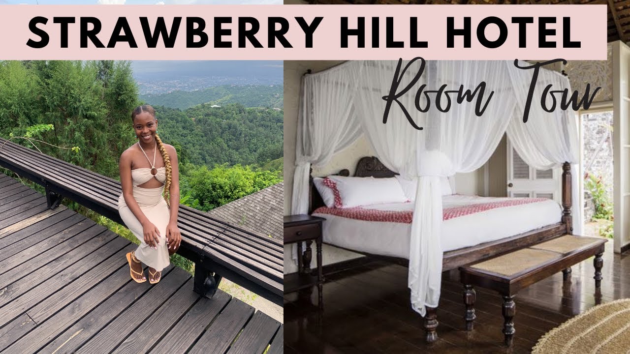 hotel room tour Strawberry Hill Hotel Studio Cottage, Kingston Jamaica