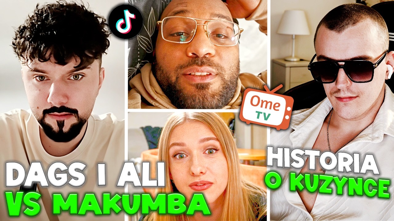 DAGS i ALI VS CZARNOSKÓRY ZIOMEK | HISTORIA O KUZYNCE | TIKTOK,OMETV