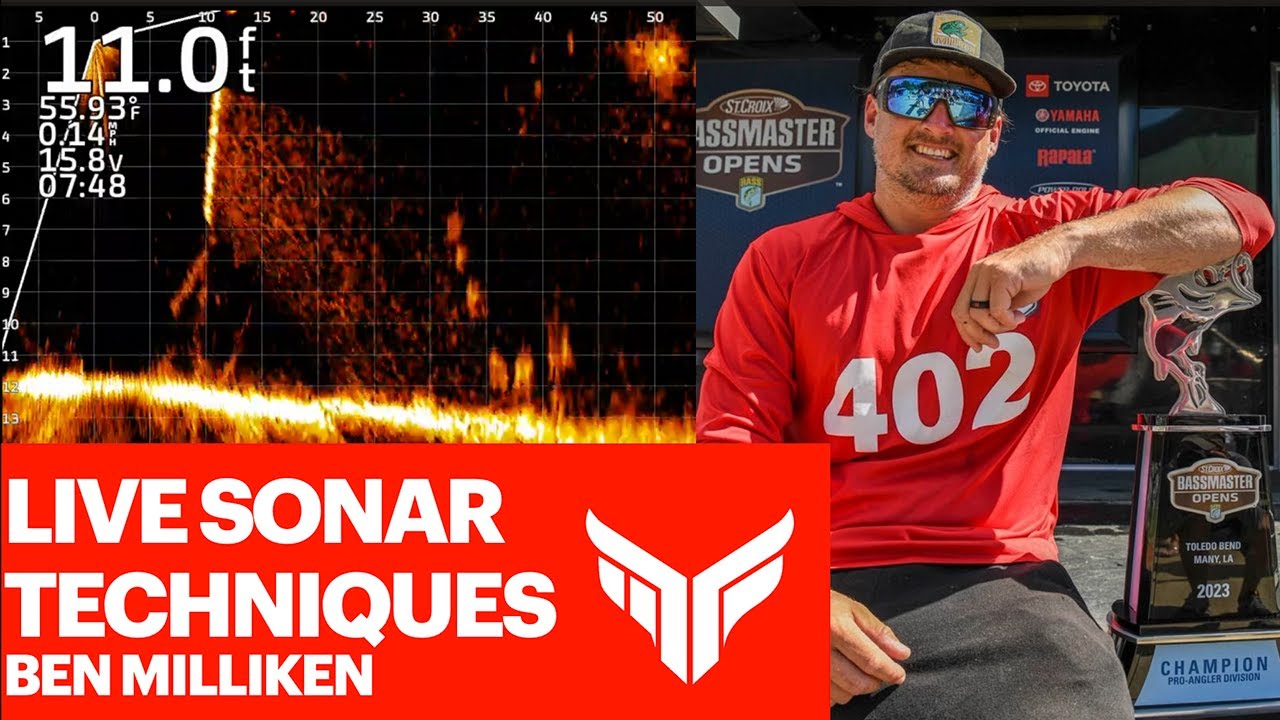 Milliken Fishing’s SECRET LiveScope Strategies for Big Bass – Forward Facing Sonar Masterclass