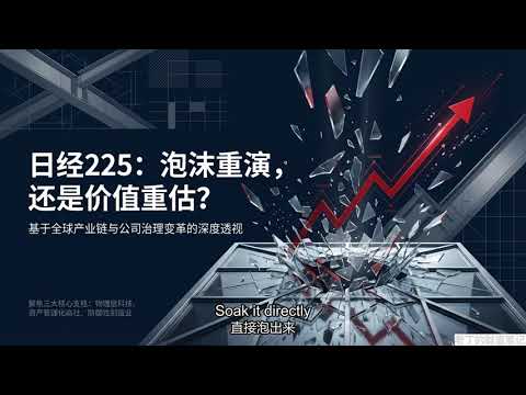 日经225：泡沫重演，还是结构性再定价？#日经225#日本股市#AI产业链#公司治理改革#投资逻辑
