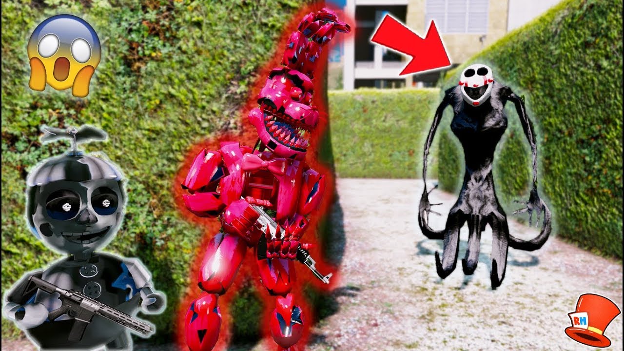 CAN BLOOD NIGHTMARE BONNIE & SILVER BB HIDE FROM REAPER PUPPET? (GTA 5