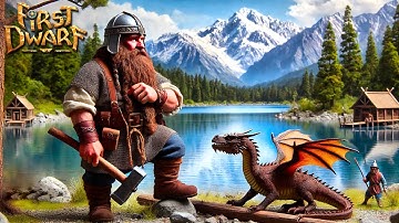 Day 3 Survival In A Crumbled World | First Dwarf Gameplay