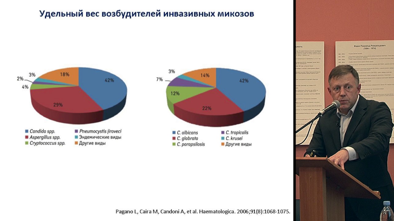В. В. ДОРОНИН, Современный подход к лечению микотической инфекции у гематологических больных.