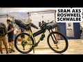 СТЕНДЫ: SRAM AXS, BACKPACKING ОТ ROSWHEEL, FIDLOCK, SCHWALBE (EUROBIKE 2019)