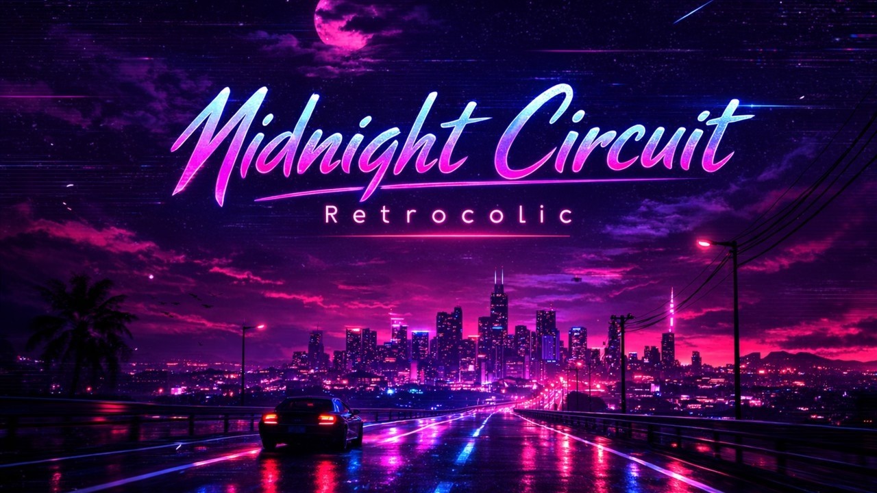 Midnight Circuit | Dark Retro Synthwave | Night Drive Vibes - YouTube