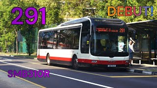[SBST 🟪] (DEBUT!) SMB310R on Service 291 - MAN NL323F A22 Euro 5 Batch 1 Gemilang