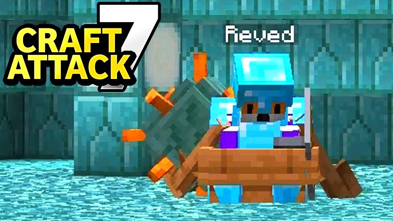 Witzige Folge! Guardians in die Base von Reved bringen?! - Minecraft Craft Attack 7 #68
