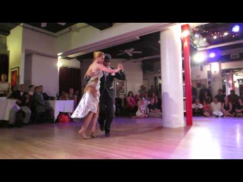 Claudio Villagra and Helena Fernandez @ All Night MIlonga NYC 2015 performance 2