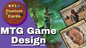 Getting Started with MTG Design | Custom Cards #1
